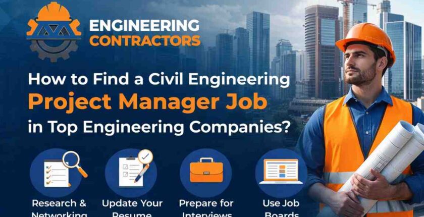 Civil Engineering Project Manager Job - Read Full Blog