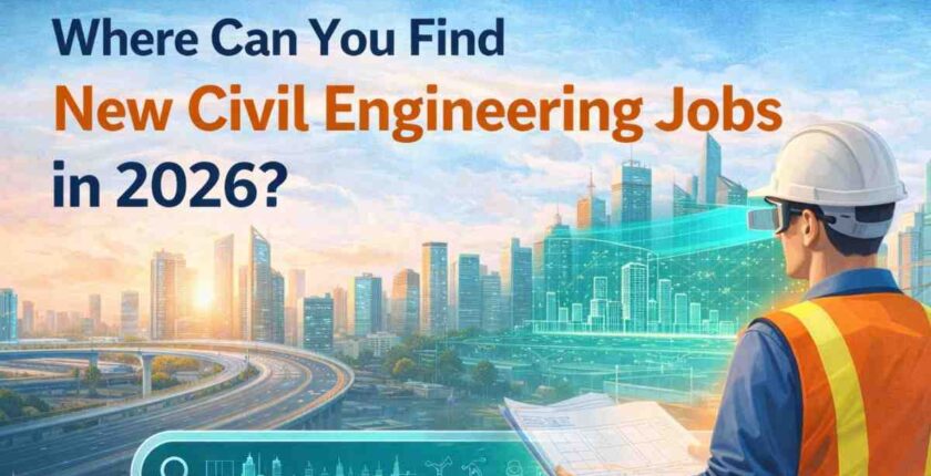Where Can You Find New Civil Engineering Jobs in 2026?