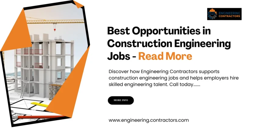 Best Opportunities in Construction Engineering Jobs - Read More