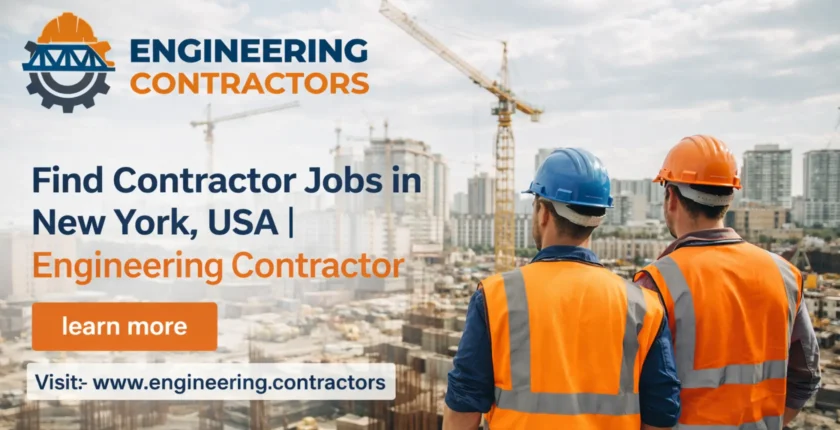 Find Contractor Jobs in New York, USA | Engineering Contractor