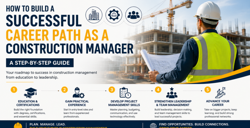 How to Build a Successful Career Path as a Construction Manager