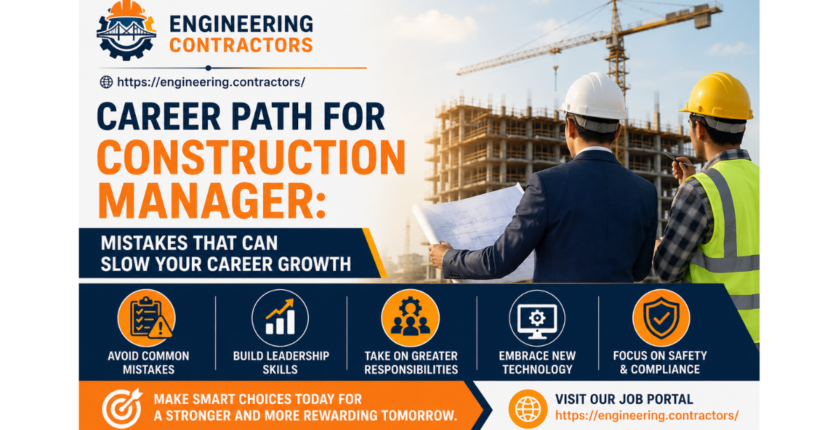 career path for construction manager
