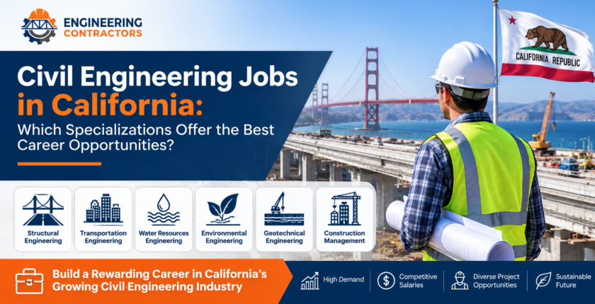 Civil Engineering Jobs in California
