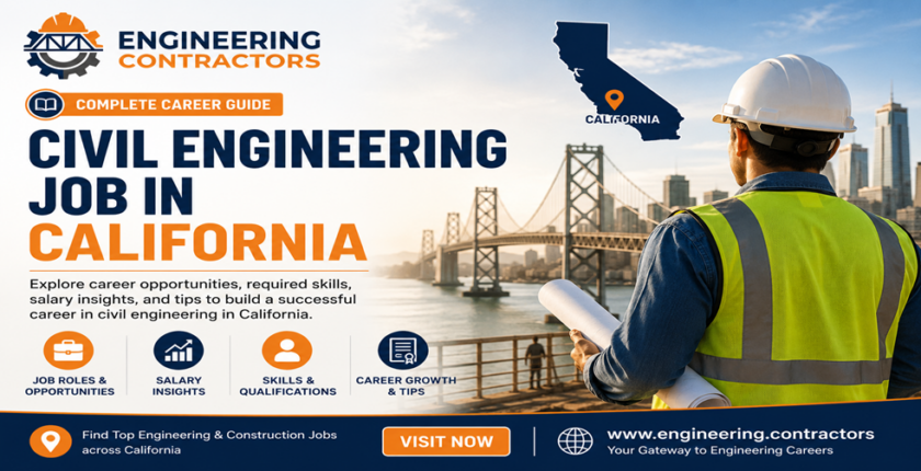 Civil Engineering Job in California