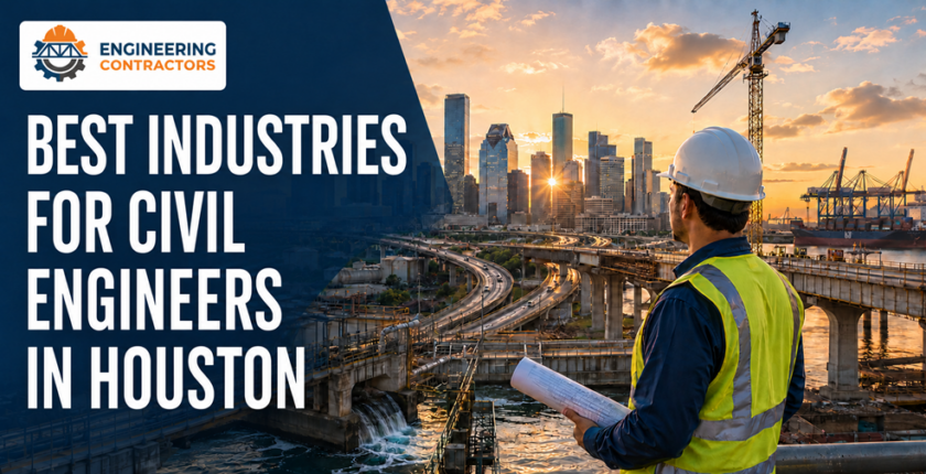 Industries for Civil Engineers in Houston