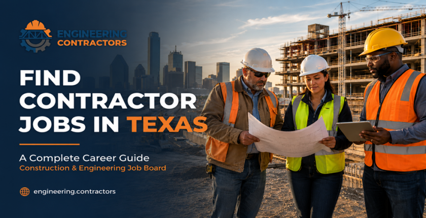 find contractor jobs in Texas